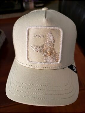 Goorin Bros.  “Tonal Amigo Chihuahua” Trucker Hat. Mesh SnapBack, NWT.
